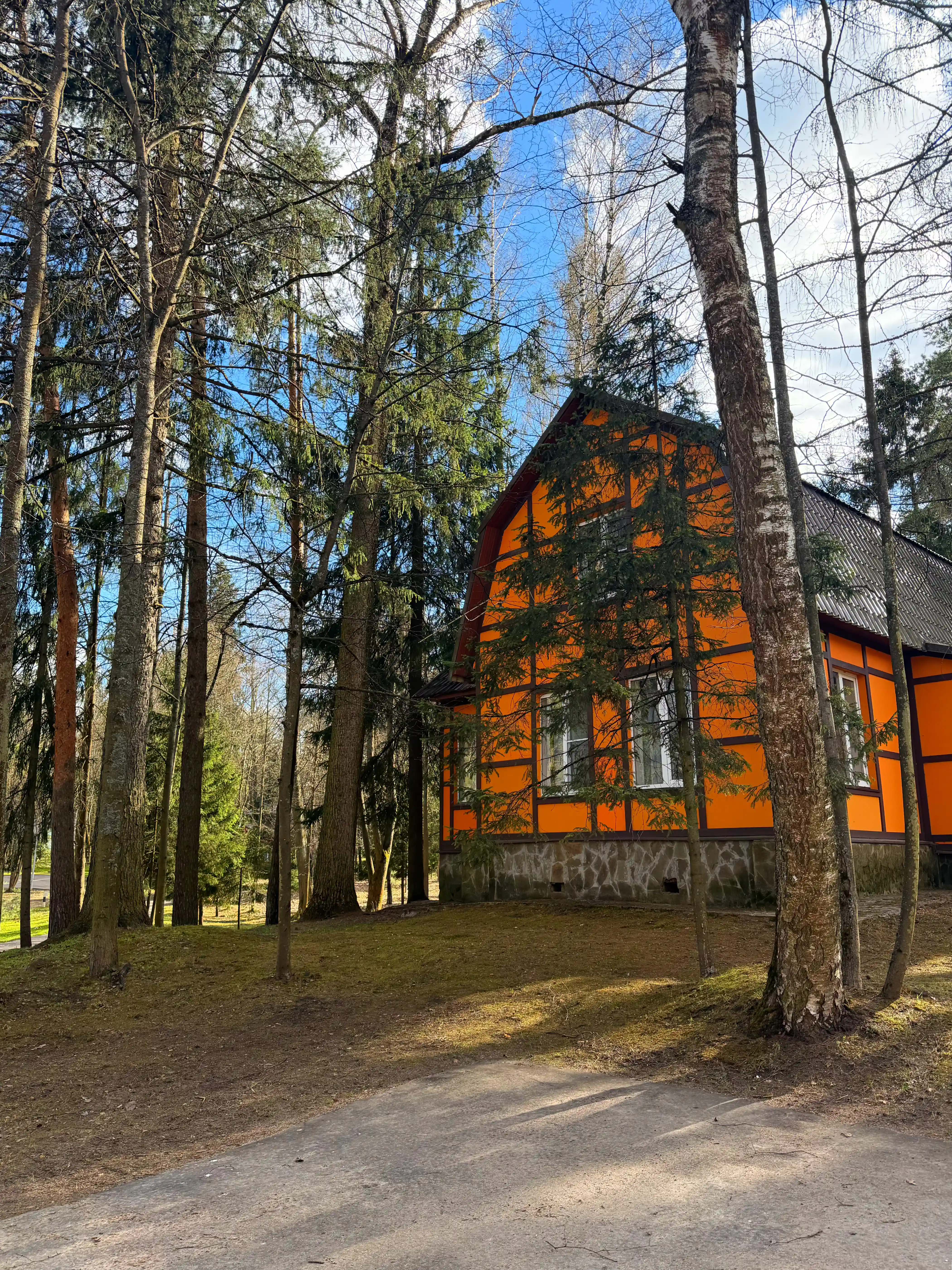 Зона отдыха в комплексе
